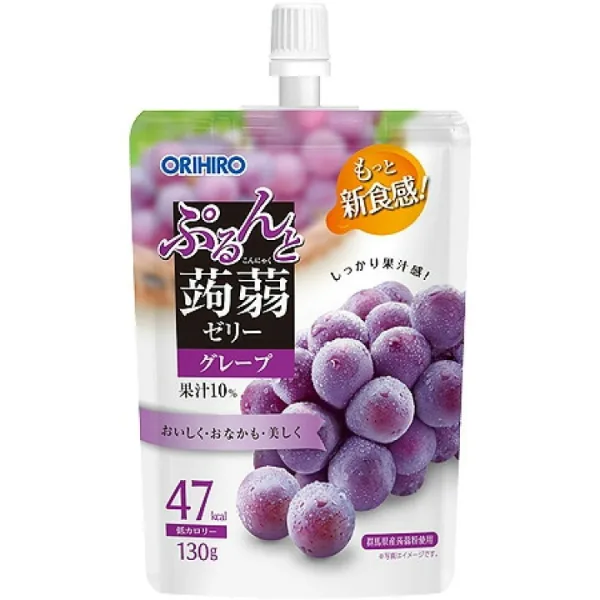 Bebida de Gelatina Orihiro Uva