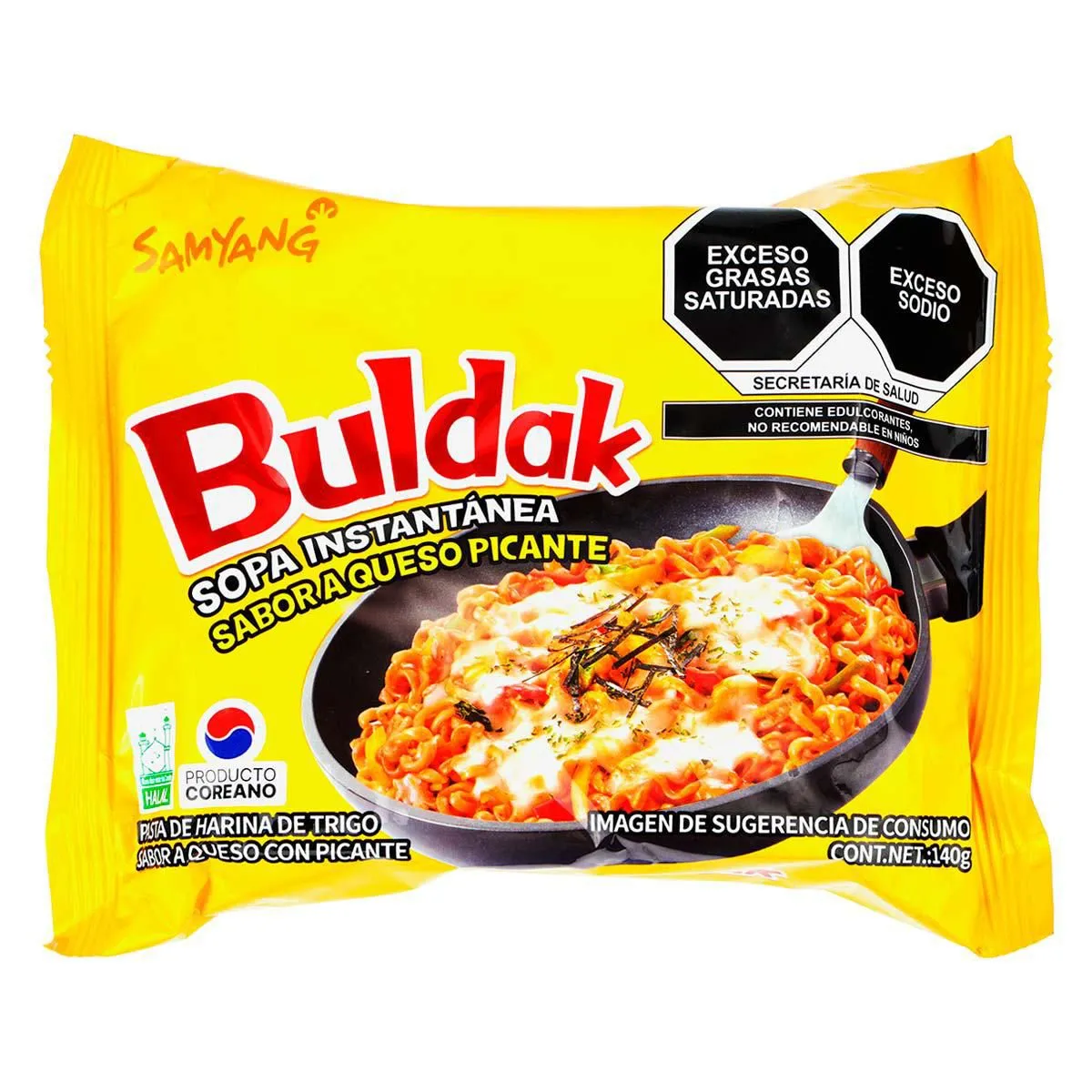 Buldak Sopa de Queso Picante