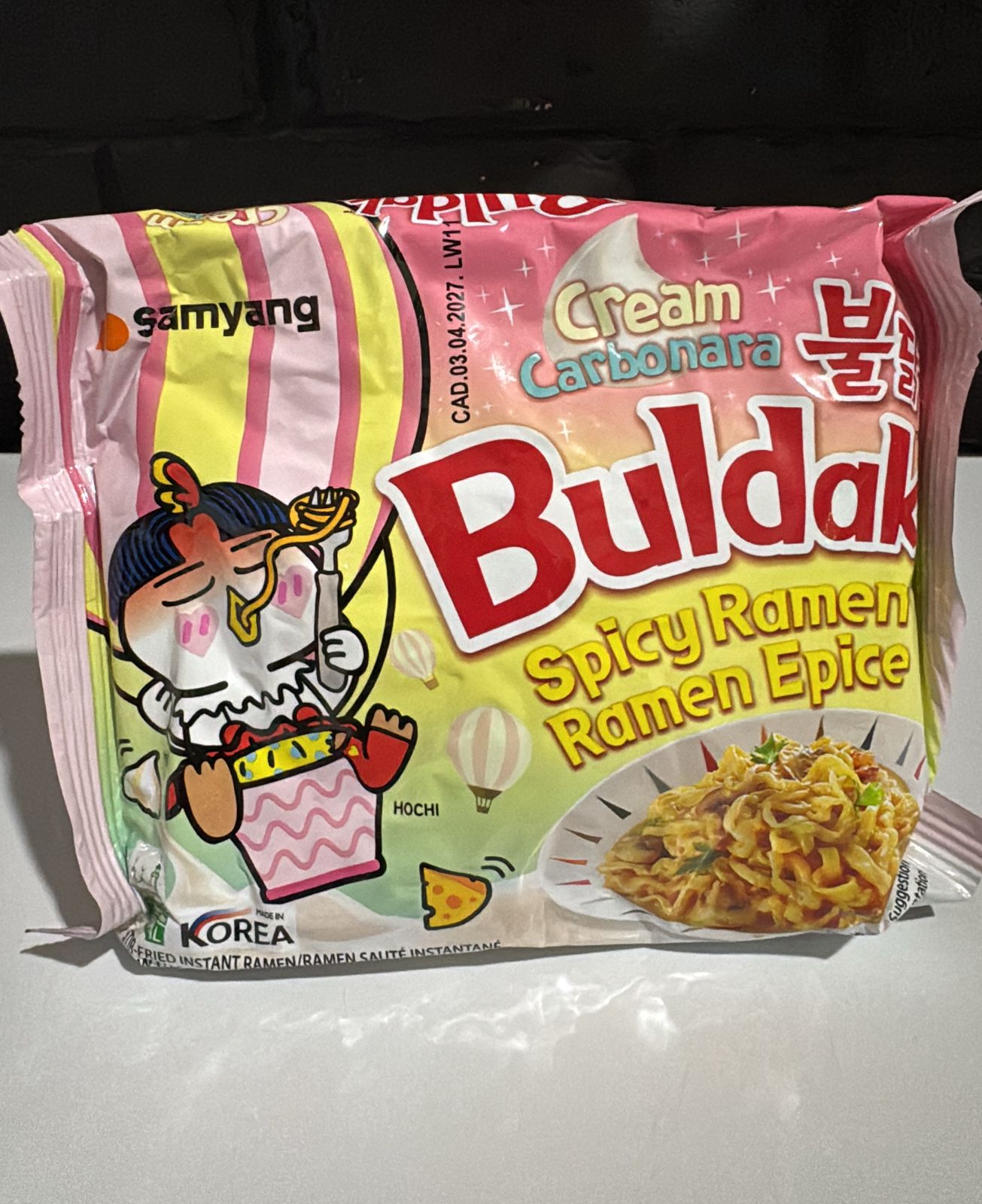 Buldak Cream Carbonara (Bolsa)