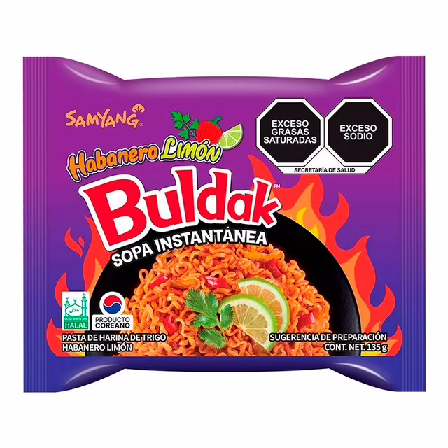 Buldak Habanero Limón