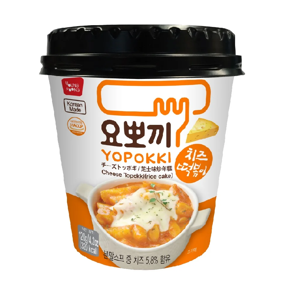 Yopokki Cheese Topokki (Vaso)