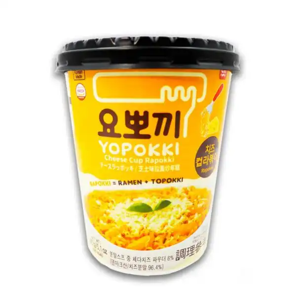 Yopokki Cheese Cup Topokki (con Ramen)
