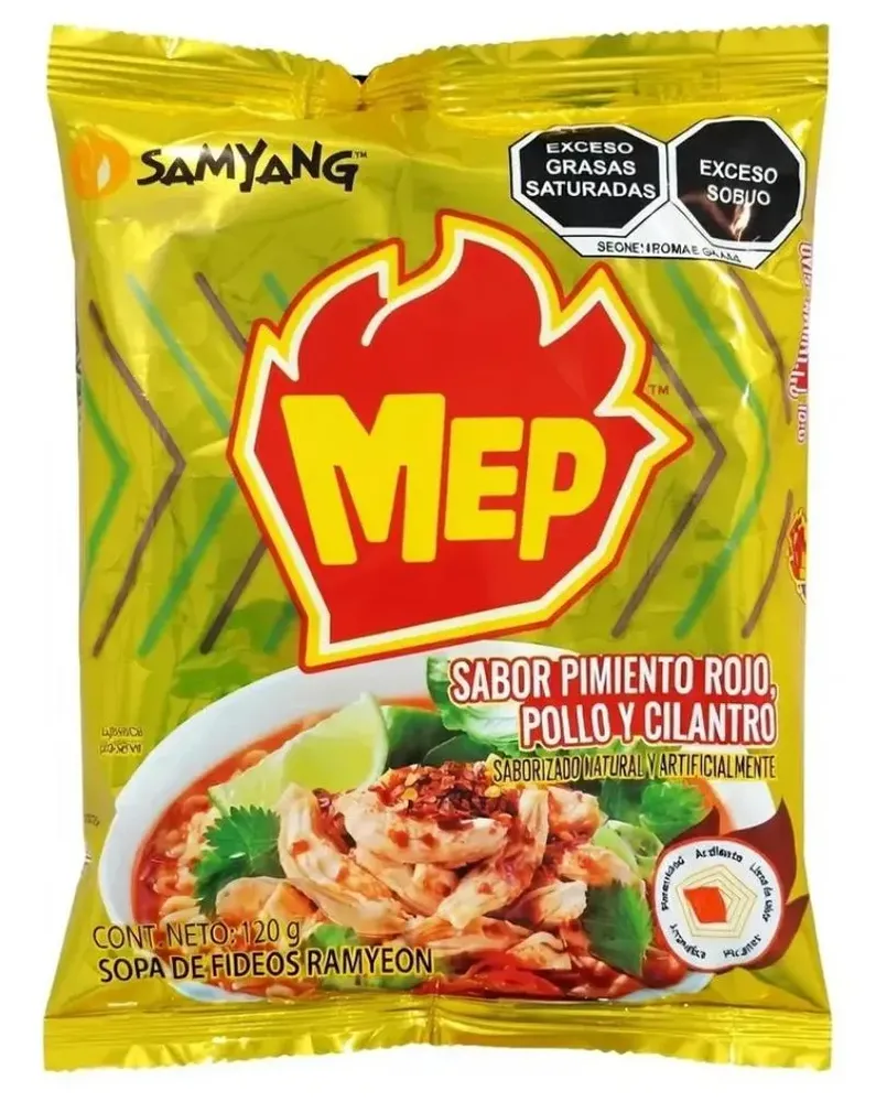 Buldak Sabor Pollo, Pimiento y Cilantro (Mep)