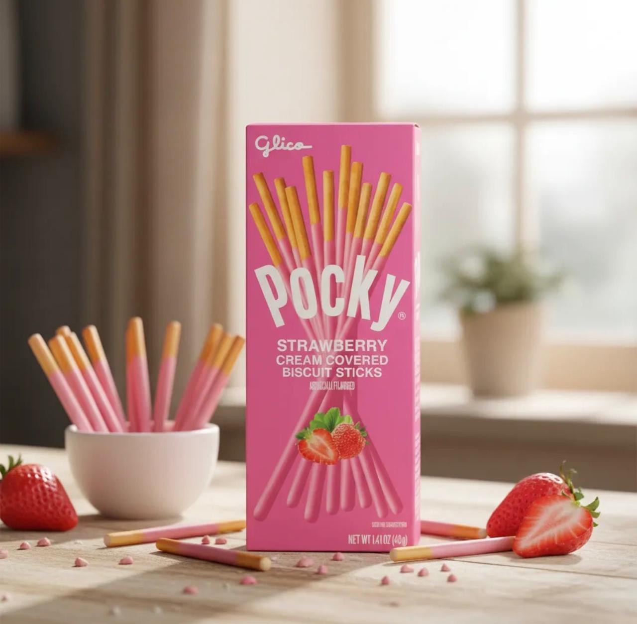 Pocky Fresa (Caja individual)
