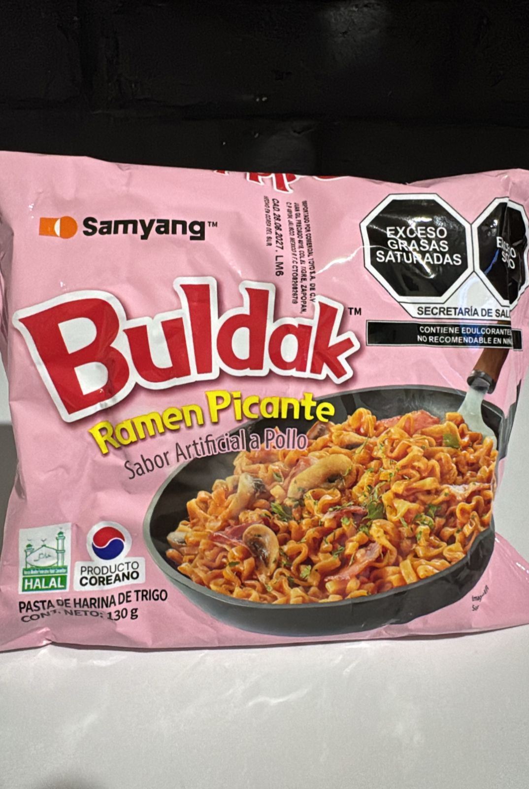Buldak Carbonara Rosa (Bolsa)