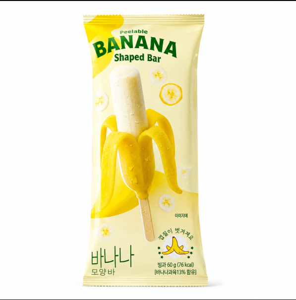 Paleta Coreana de Platano