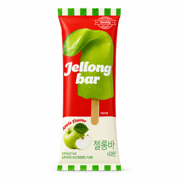 Paleta Coreana Sabor Manzana