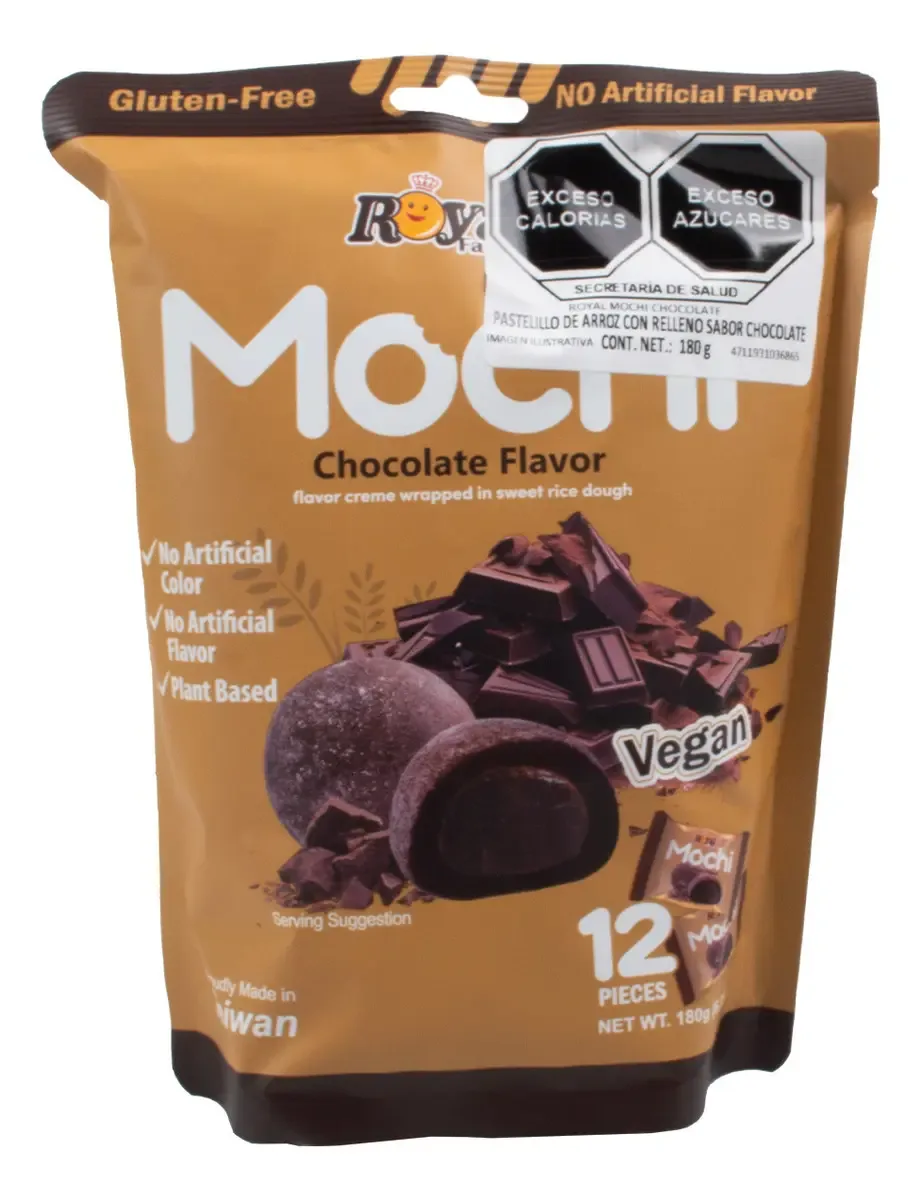 Mochi Sabor Chocolate Royal Family Bolsa Familiar